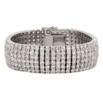 Cubic Zirconia Elegance Formal Bracelet