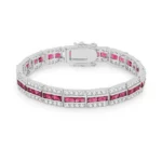 Balboa Red Cubic Zirconia Bracelet