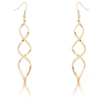 Golden Twist Earrings