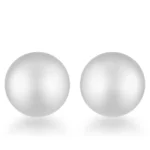 Julie Rhodium Sphere Stud Earrings