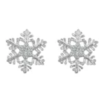 Snowflake Stud Earrings
