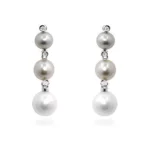 Multicolor Pearl Earrings