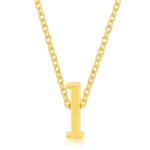 Golden Initial L Pendant