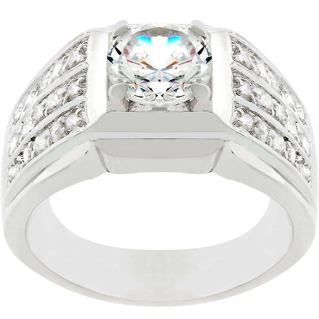 Rock Solid Cubic Zirconia Ring